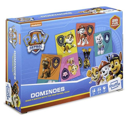 Shuffle - Paw Patrol Dominoes CARTAMUNDI