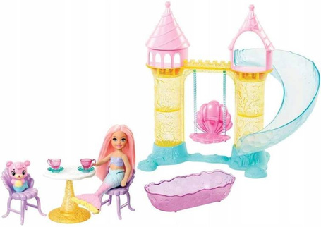 Lalka Barbie Plac zabaw Syrenki FXT20