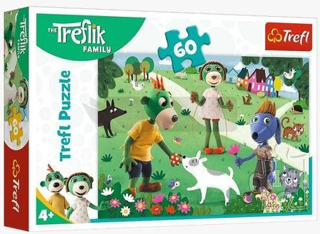 Puzzle 60 Radosny dzień Treflików TREFL