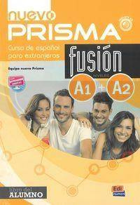 Nuevo Prisma fusion A1+A2 alumno+ CD EDI-NUMEN
