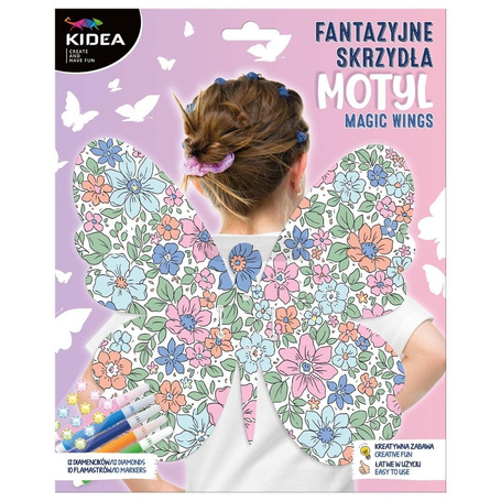 Skrzydła fantazyjny motyl KIDEA