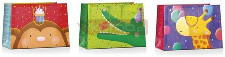 Torba prezentowa Grand Kids 30x41,9x12cm MIX
