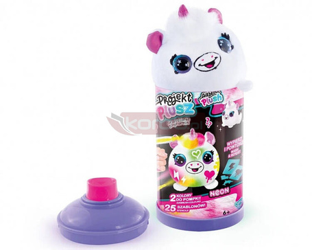 Zestaw Projekt Plusz - 1 pack - NEON - Plusz z akcesoriami w tubie