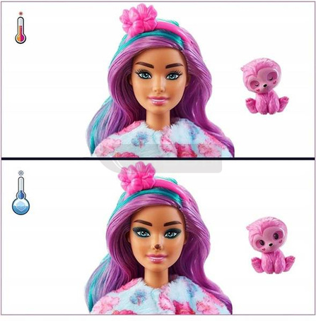 Lalka Barbie Cutie Reveal Leniwiec HJL59