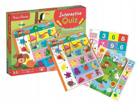 GRA EDUKACYJNA INTERAKTYWNY QUIZ PRZEDSZKOLAKA 5020
