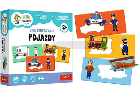 Pojazdy ABC Malucha Rodzina Treflików
