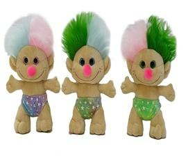 Trol świecący w ciemności 23cm MIX