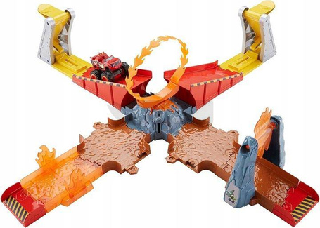 FISHER PRICE BLAZE ZESTAW TORÓW SKOK PRZEZ WULKAN DGK85