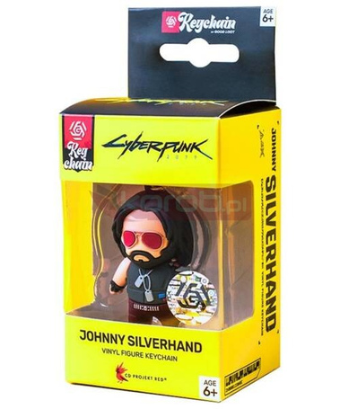 Brelok 3D Johnny Silverhand z serii Cyberpunk 2077
