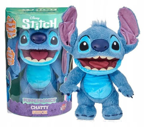 DISNEY STITCH CHATTY MASKOTKA 30cm interaktywna, animatroniczna 28128