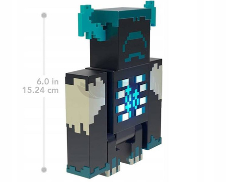 MINECRAFT figurka z dźwiękiem światłem NADZORCA HHK89