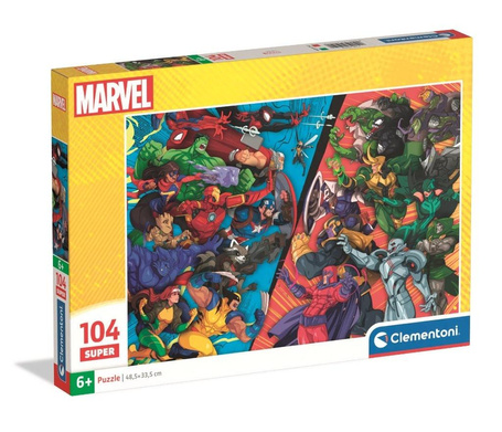 Puzzle 104 Super Marvel