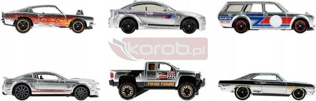 HOT WHEELS THEMED ZAMAC zestaw 6 aut HDH53