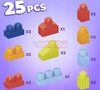 MEGA BLOKS POJEMNIK Z KLOCKAMI WESOŁY PIESEK CORGI HDK81