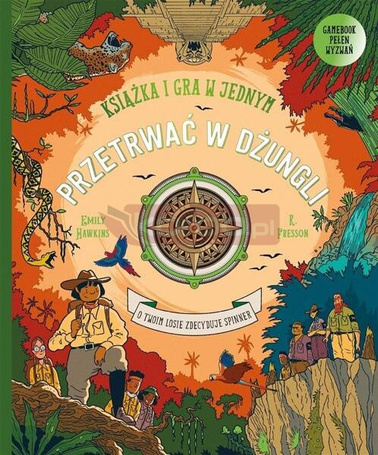 Przetrwać w dżungli. Książka i gra w jednym