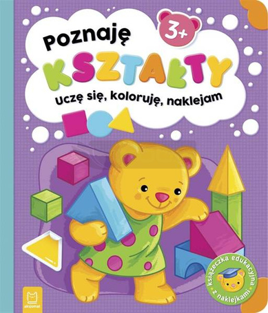 Poznaję kształty. Uczę się, koloruję, naklejam