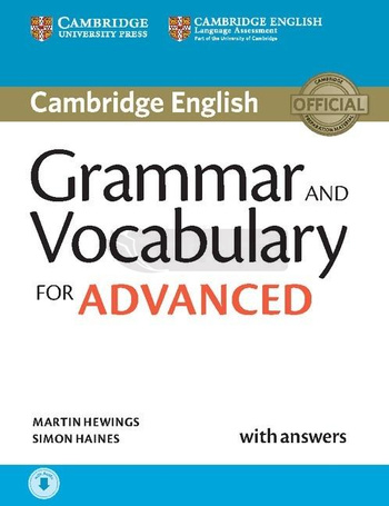 Grammar and Vocabulary for Advanced Book