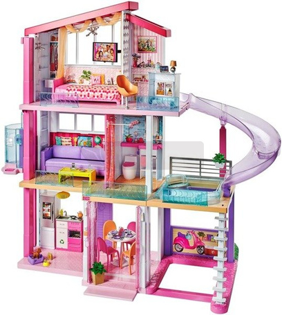 Barbie Dreamhouse Idealny domek dla lalek ze światłem i dźwiękiem
