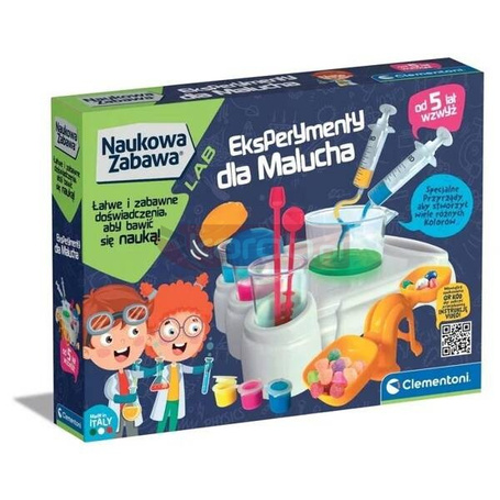 Naukowa zabawa. Eksperymenty dla Malucha