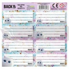 Nalepki na zeszyty BackUp 7 A01(25szt) DERFORM