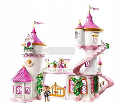 PLAYMOBIL PRINCESS MAGIC 71845 Zamek królewski z parą królewską, +4 lata