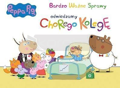 Świnka Peppa. Odwiedzamy chorego kolegę