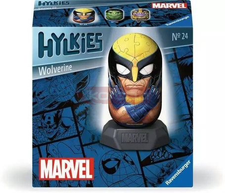 Puzzle 3D Hylkies: Wolverine
