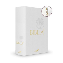 Biblia Plus płótno biała paginacja