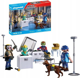 PLAYMOBIL CITY ACTION 71876 Pościg w miejskim parku, zestaw +4 lata