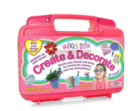 Woskowe sznureczki Różowa walizka XL 144