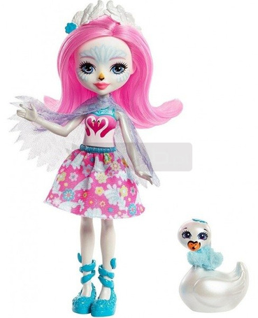 Lalka Enchantimals Saffi + Łabędź