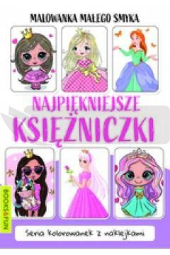 Malowanka małego smyka. Najpięknieszke księżniczki