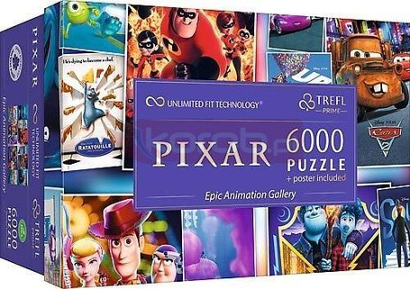 Puzzle 6000 Disney PIXAR Collection TREFL