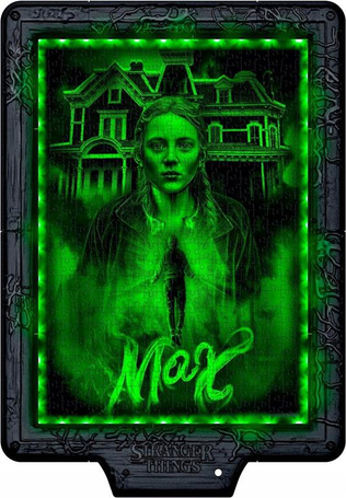 PUZZLE 520 STRANGER THINGS The metamorphic art Collection, Vecna's Curse