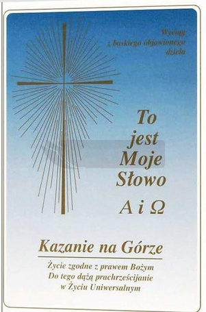 Kazanie na Górze. Życie zgodne z prawem Bożym...