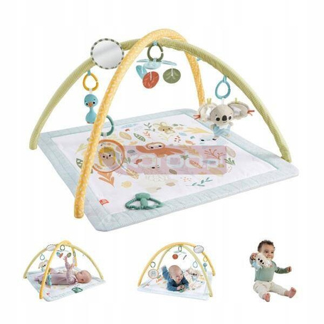 FISHER PRICE Mata sensoryczna premium dla niemowląt HRB15