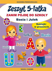 Zeszyt 5-latka. Zanim pójdę do szkoły