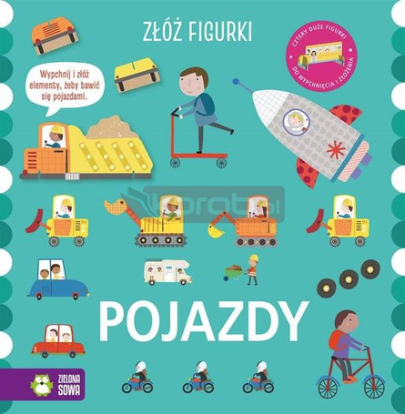 Złóż figurki. Pojazdy