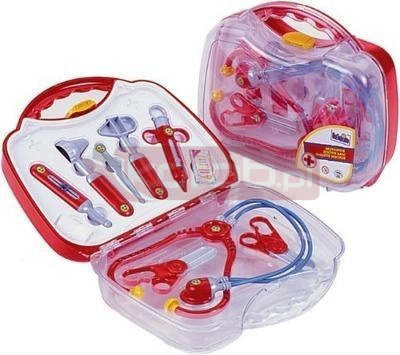 Zestaw lekarski w walizce transparentnej