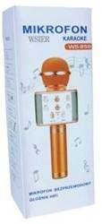 Mikrofon bezprzewodowy złoty