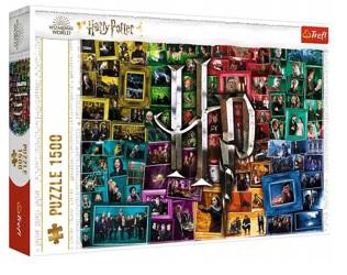 Puzzle 1500 Harry Potter Na przestrzeni filmów
