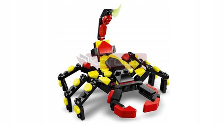 LEGO CREATOR 3W1 31159 DZIKIE ZWIERZĘTA Niezwykły pająk, zestaw klocków