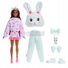 BARBIE CUTIE REVEAL SŁODKIE KOKARDKI LALKA W PRZEBRANIU słodkiego KRÓLICZKA JJP65