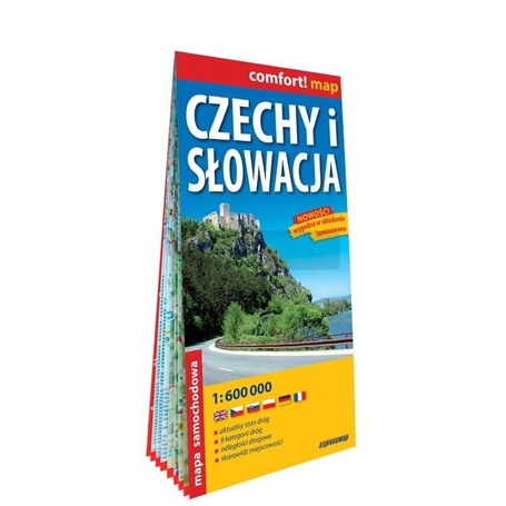 Comfort! map Czechy i Słowacja 1:600 000 w.2025