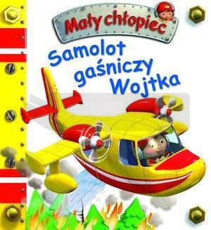 Mały chłopiec. Samolot gaśniczy Wojtka w.2019