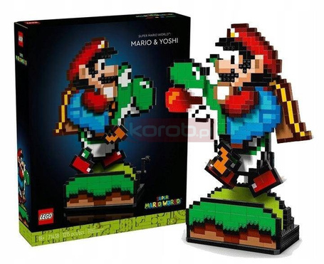 LEGO SUPER MARIO 71438 SUPER MARIO WORLD Mario i Yoshi zestaw klocków