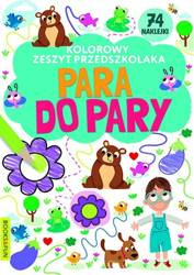 Kolorowy zeszyt przedszkolaka. Para do pary