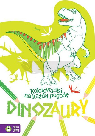 Kolorowanki na każdą pogodę. Dinozaury