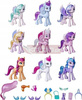 MY LITTLE PONY ZESTAW DO ZABAWY KRÓLEWSKA GALA 9 kucyków + akcesoria F2031