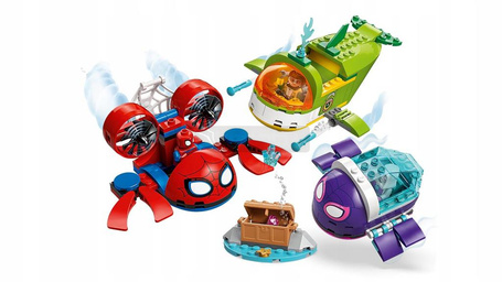 KLOCKI LEGO MARVEL 11207 Spidey: podwodne pojazdy, zestaw +4 lata